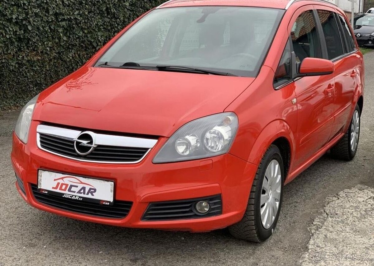 Opel Zafira 1.6i CNG 7MÍST KLIMA TAŽNÉ manuál 69 kw