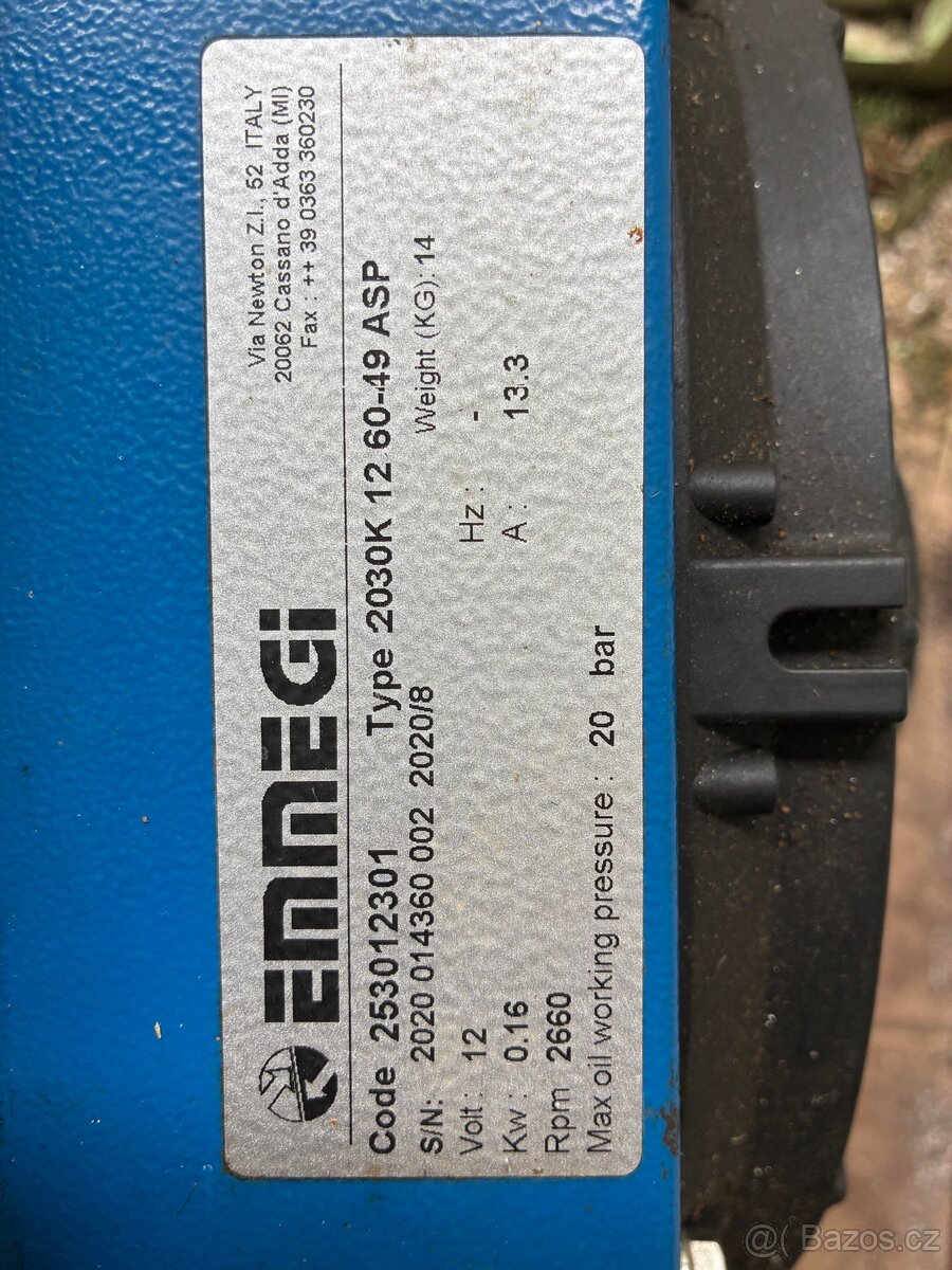 Chladič hydraulického oleje Emmegi 12V
