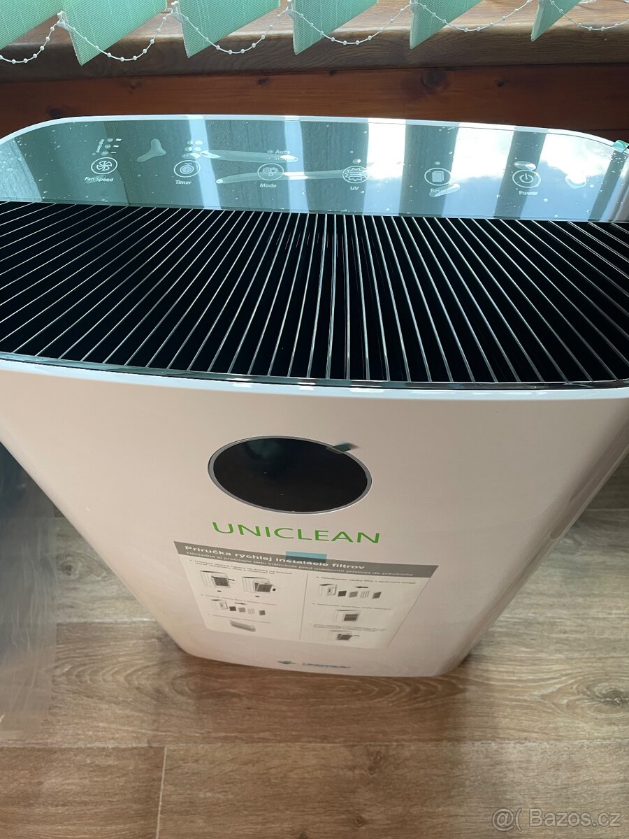 Čistička vzduchu UNICLEAN s UVC lampou a smart wifi ovládání