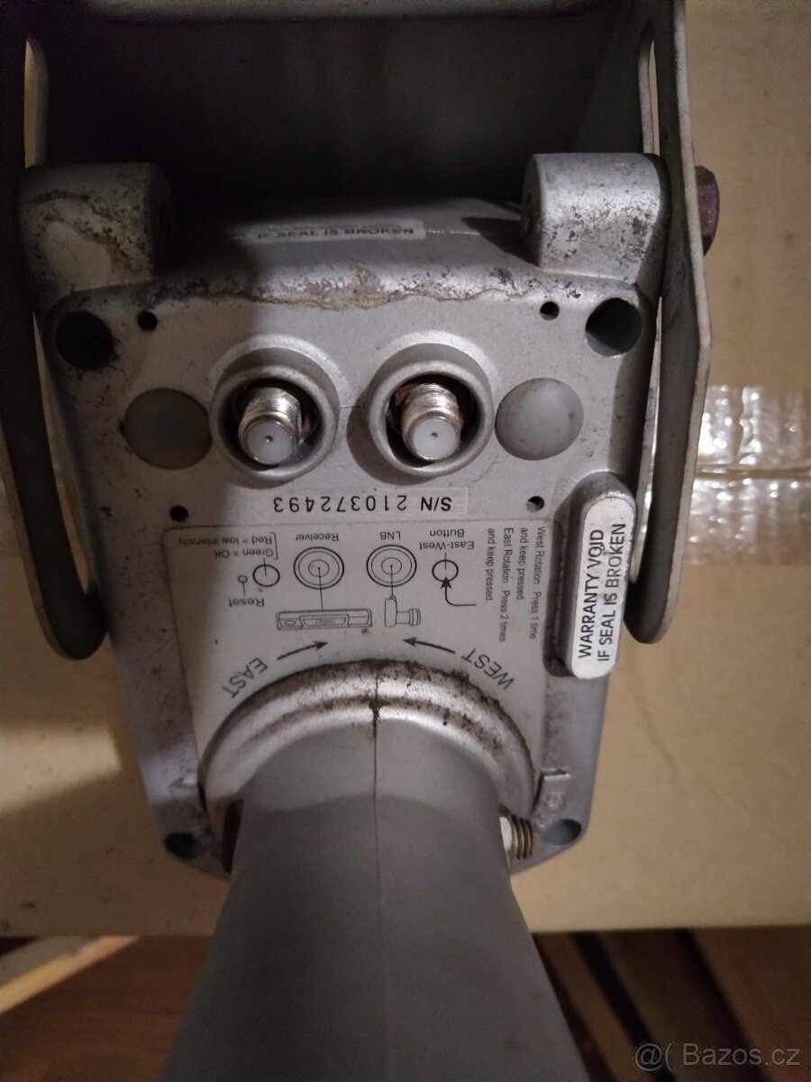 Motor pro natáčení satelitní antény