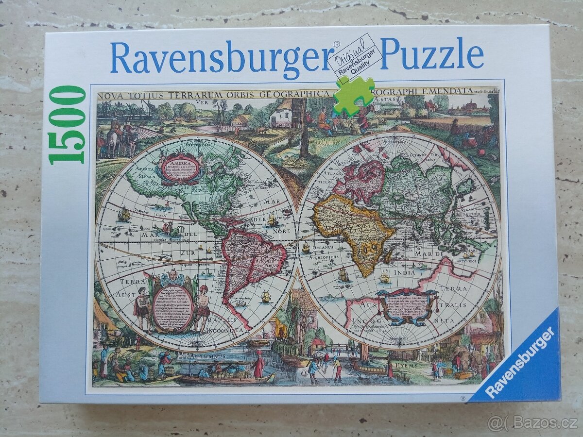 Puzzle 1500 dílků