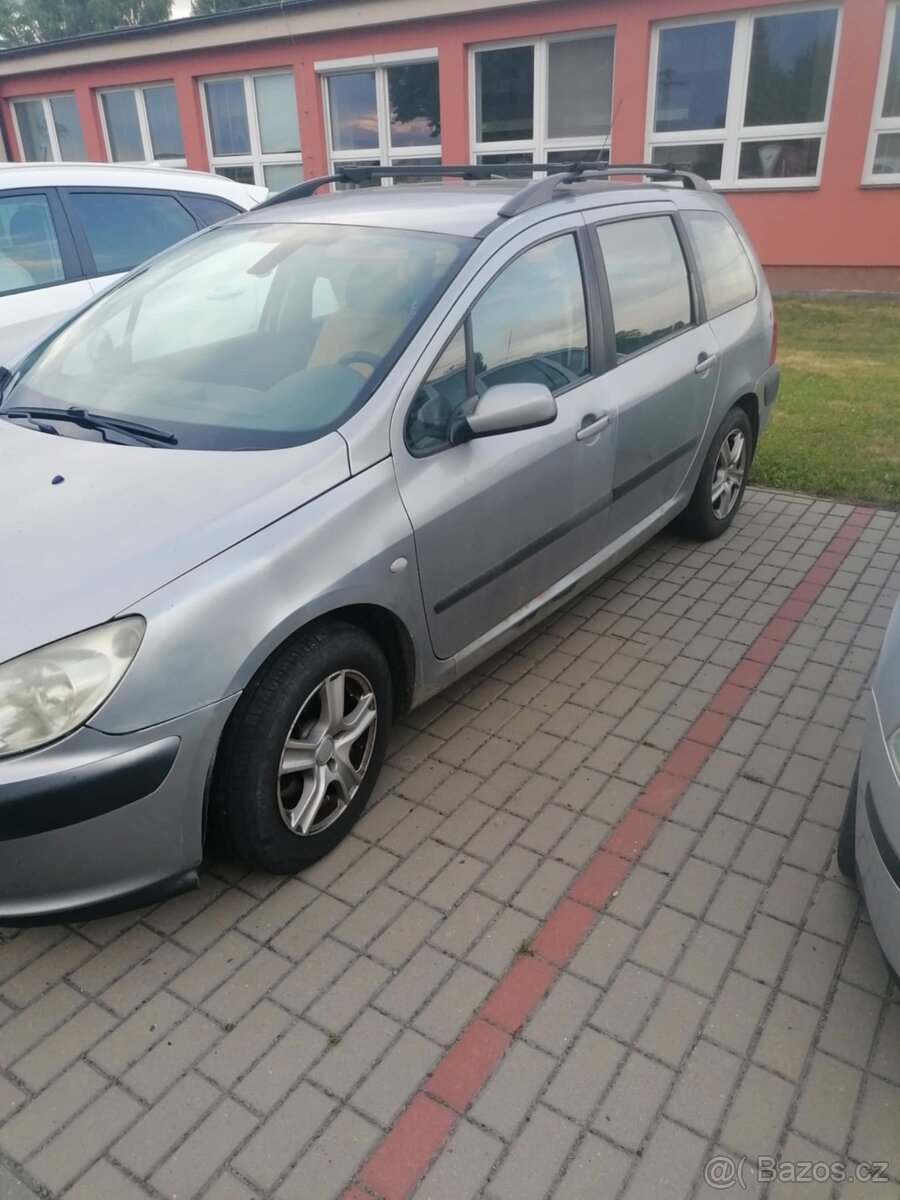 Peugeot 307 kombi, 1.6 benzín, 80 kw
