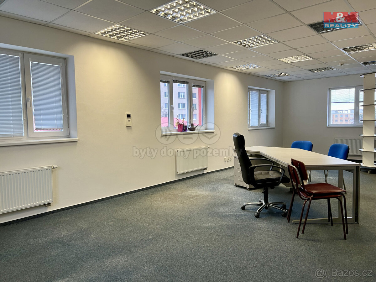 Podnájem kanceláří, 218 m², Kadaň, ul. Golovinova