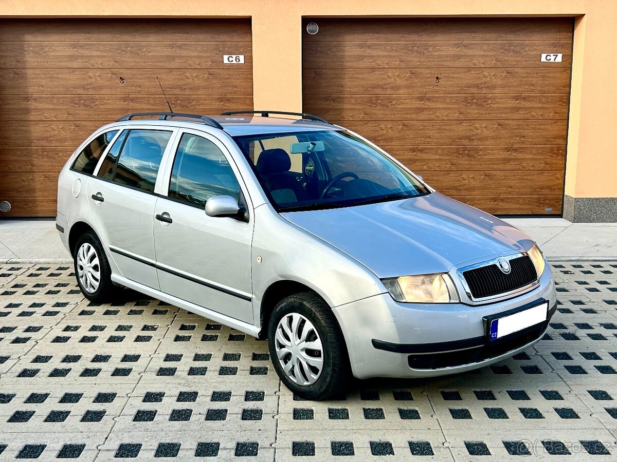 Škoda Fabia 1.9 TDI 74kw 2003, kombi, KLIMA, STK do 11/26