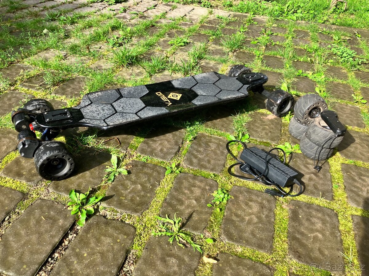 elektrický longboard ONSRA Black Carve 1 Belt