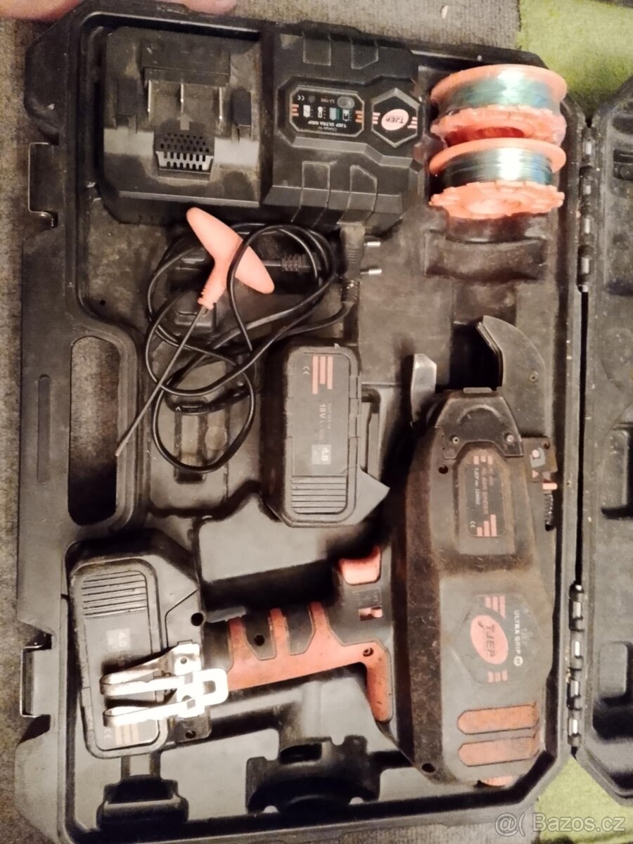 Vázací aku pistole TJEP ULTRA GRIP 40
