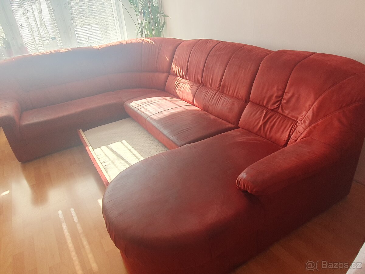 Rozkládací sedací souprava