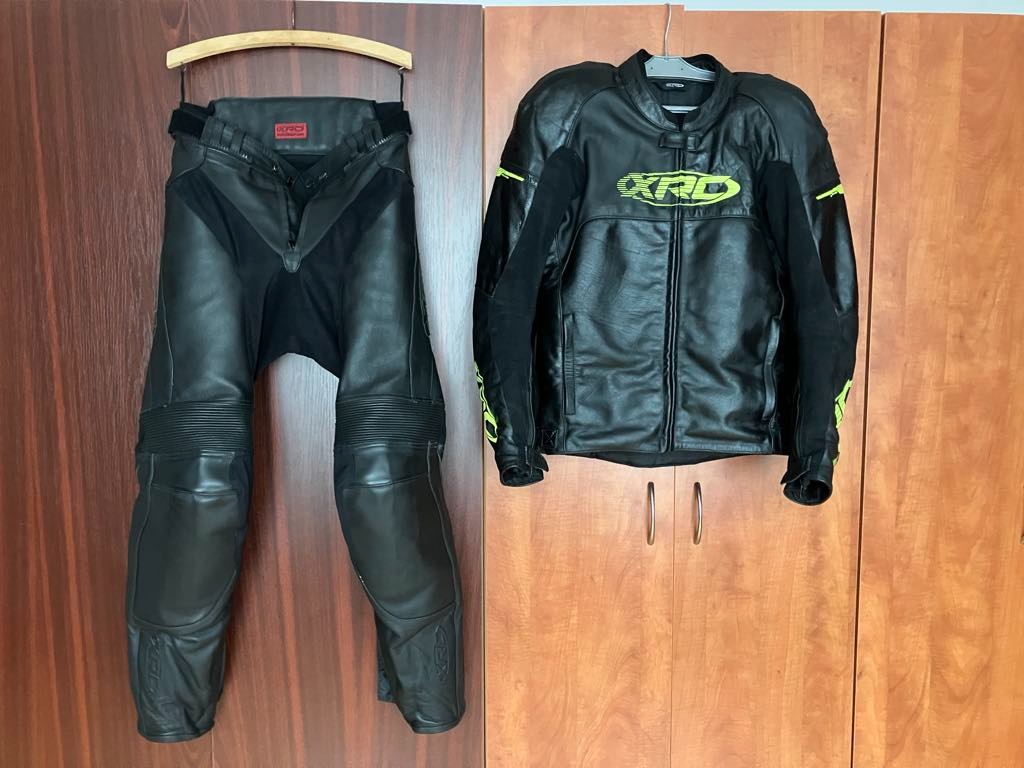XRC Grans men jacket blk/fluo a XRC GLET men leather pants