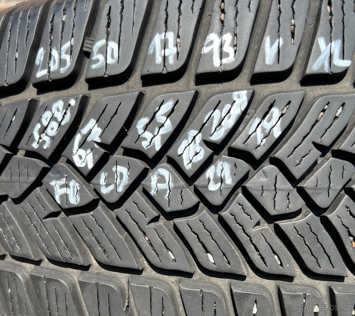205/50 R17 93V XL zimní pneumatiky Fulda (1820A)