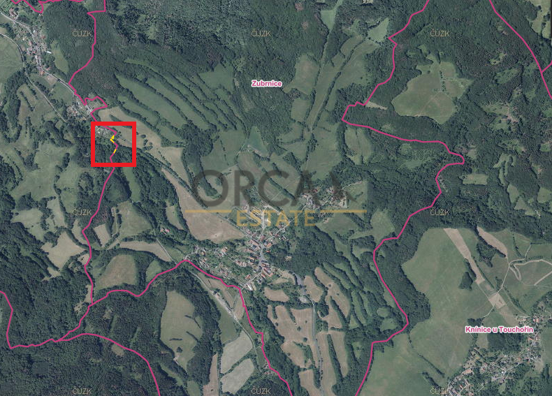 Pozemky v k.ú. Zubrnice