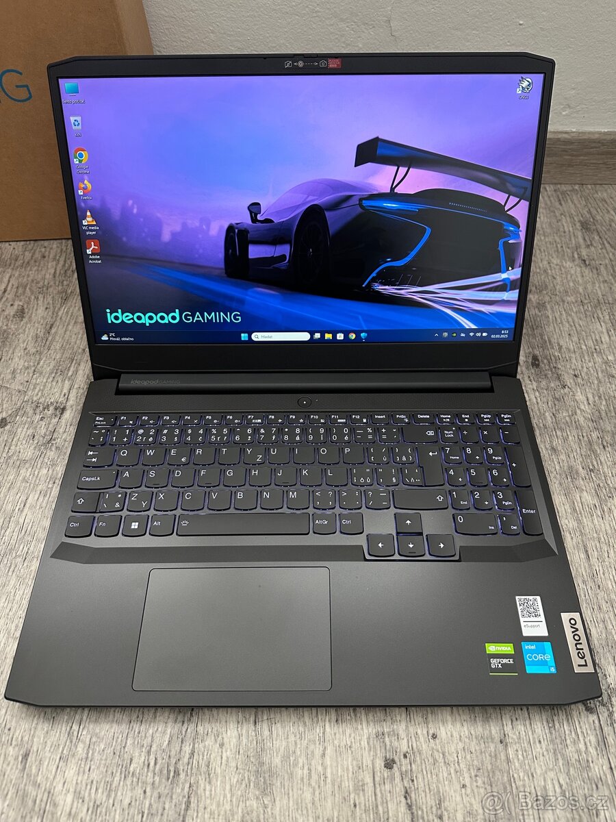 TOP-HERNÍ NOTEBOOK LENOVO- i5 11.gen.,SSD,GTX+Iris