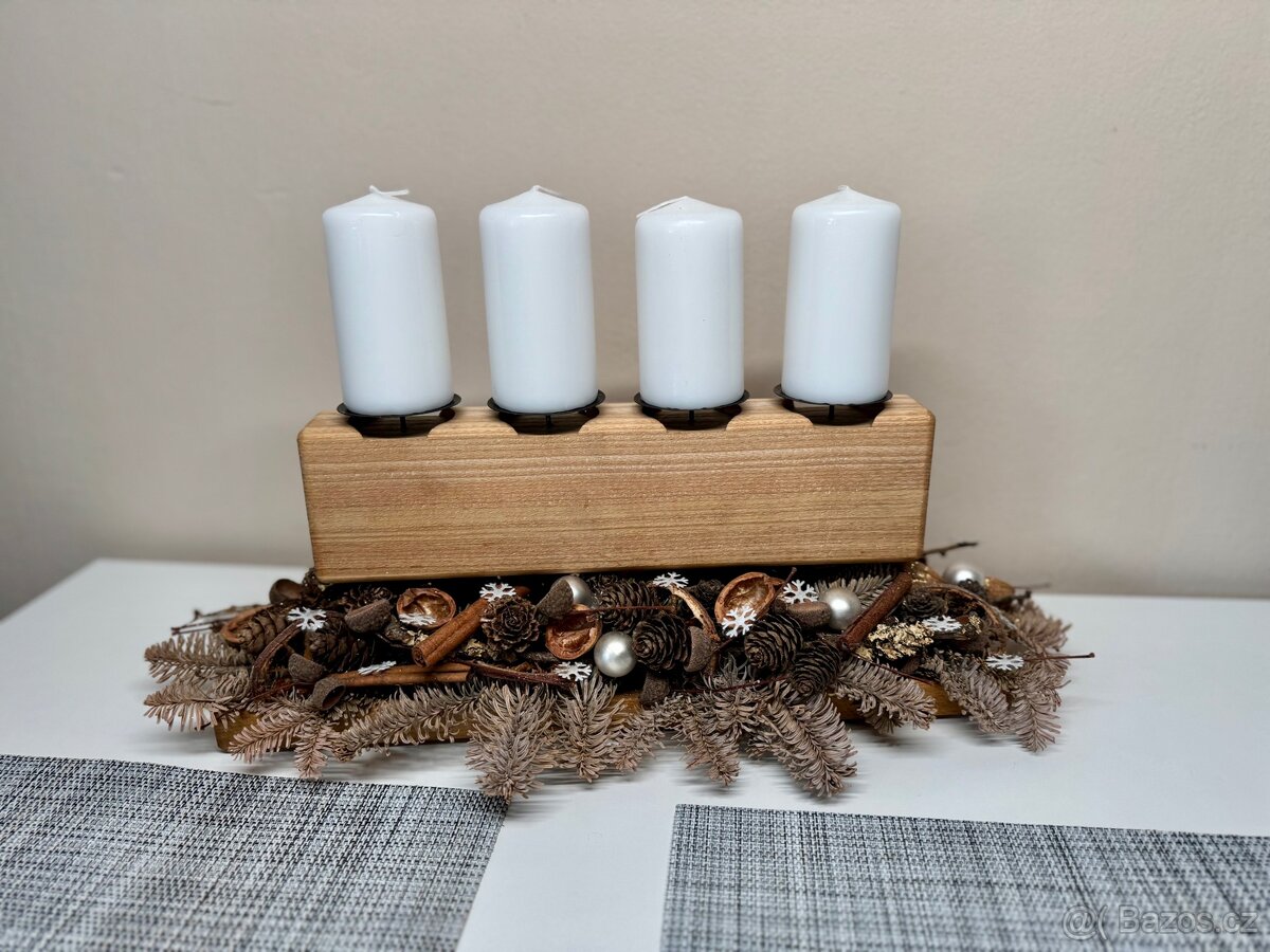ADVENTNÍ SVÍCEN - poctivá ruční práce