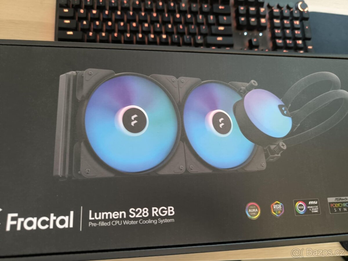 Prodám nové vodní chlazení FRACTAL Lumen S28 RGB