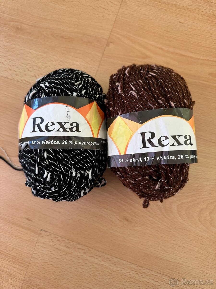 Pletací příze Rexa 2 kusy