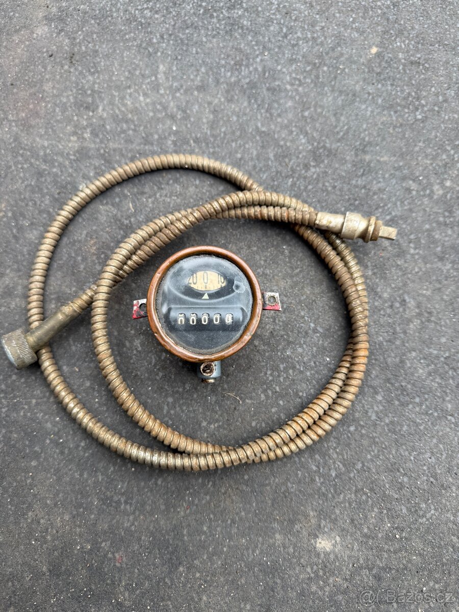 Válečkový tachometr VDO - Jawa