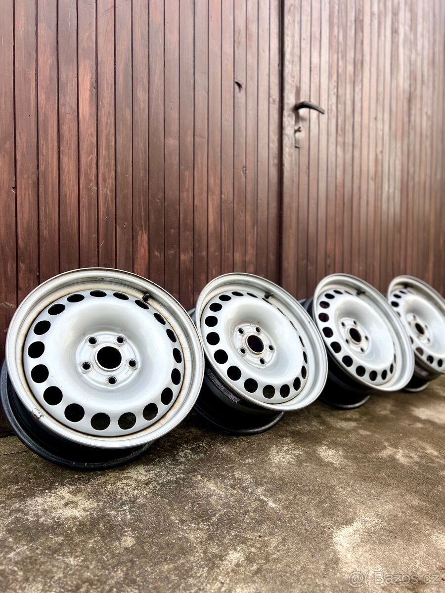 Ocelové disky R16 - VW koncern (Škoda, VW, Seat, Audi)