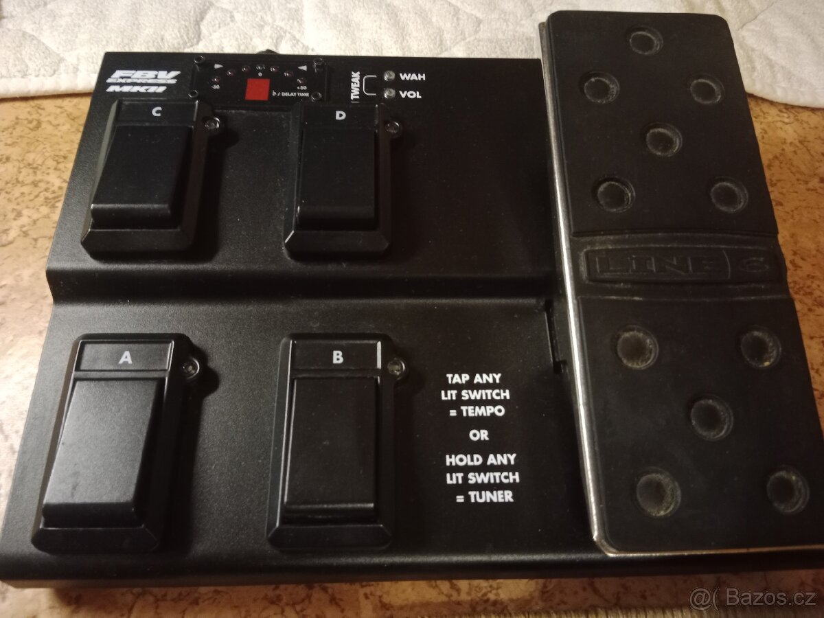 Pedal Foot switch Line 6 FBV Express MKII