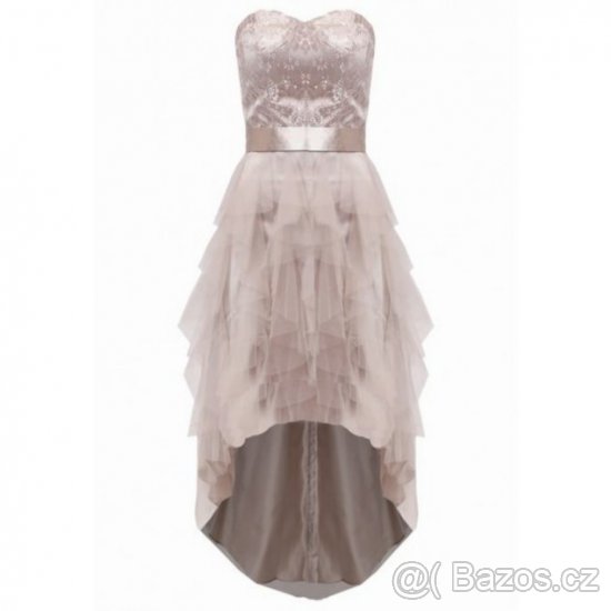 Šaty na ples ve velikosti 34
