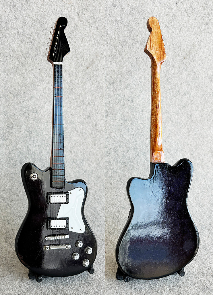 Miniatura elektrické kytary Toronado (25cm)