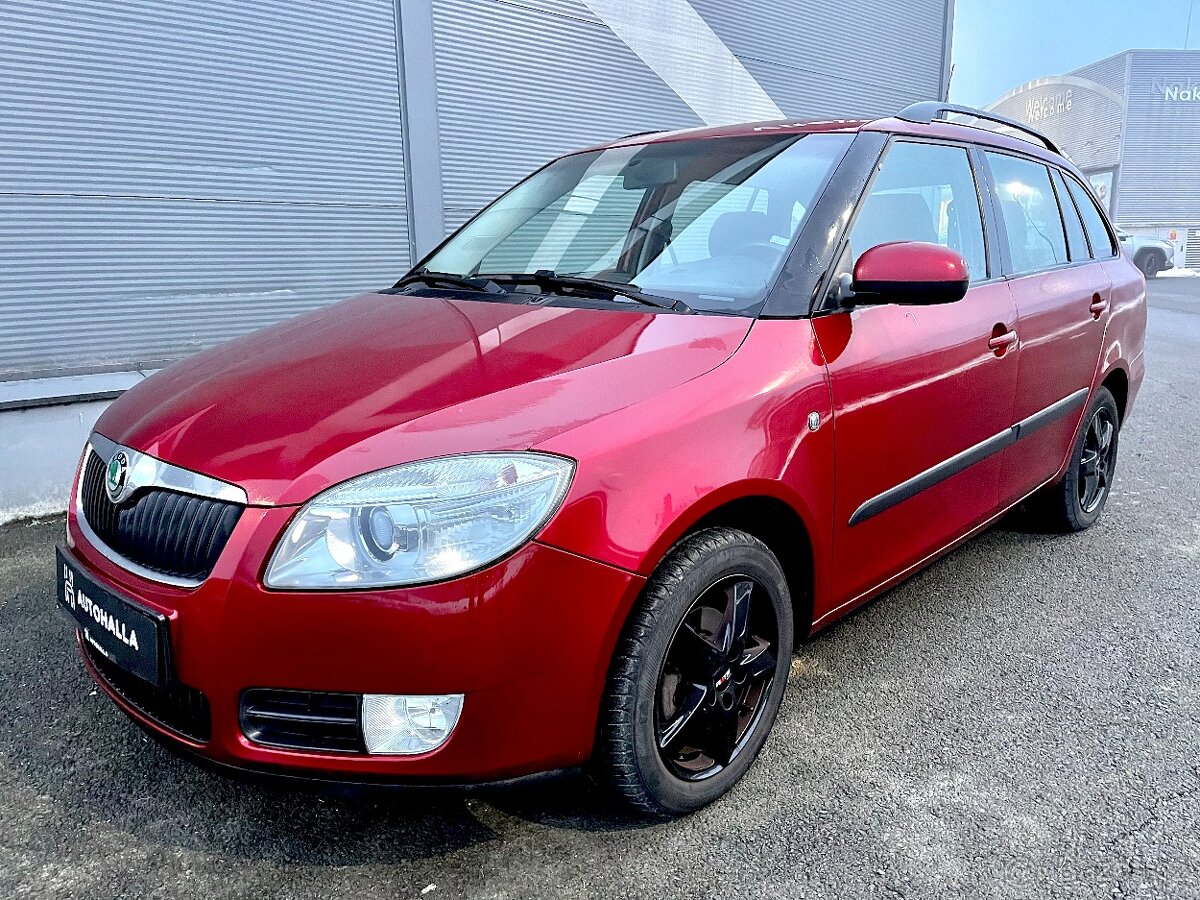 Škoda Fabia 1.6i 16V 77kW VÝHŘEV Tempomat TAŽNÉ AUX