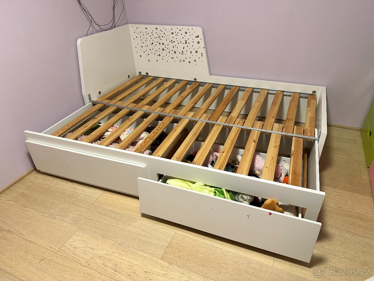 Rozkládací postel Ikea