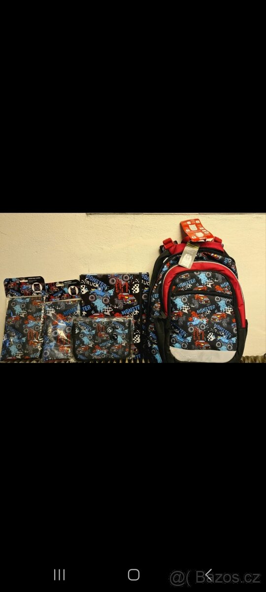 Školní batoh - set