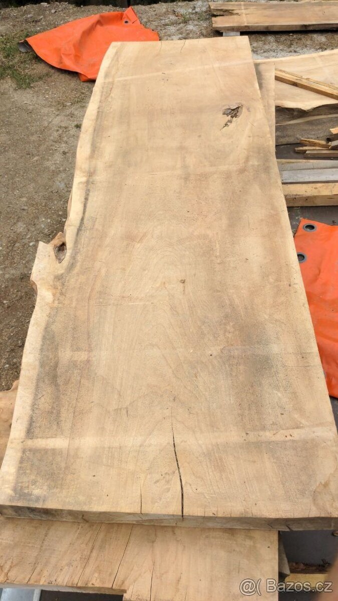 Suché jilmové fošny