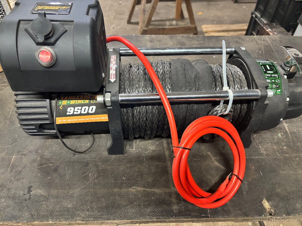 Naviják Kangaroo Electric winch K9500