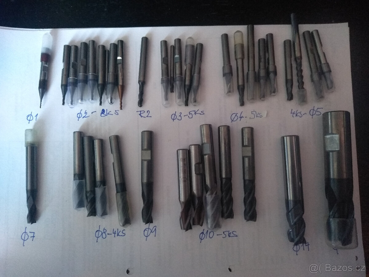 Frézy na CNC i klasiku