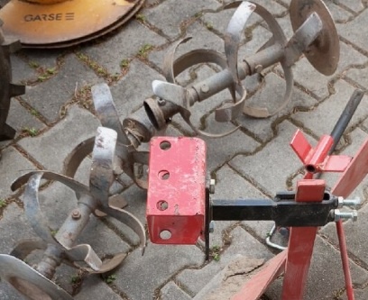 SLEVA -Kultivátor MFD + dvou bubnová sekačka+ vlečka