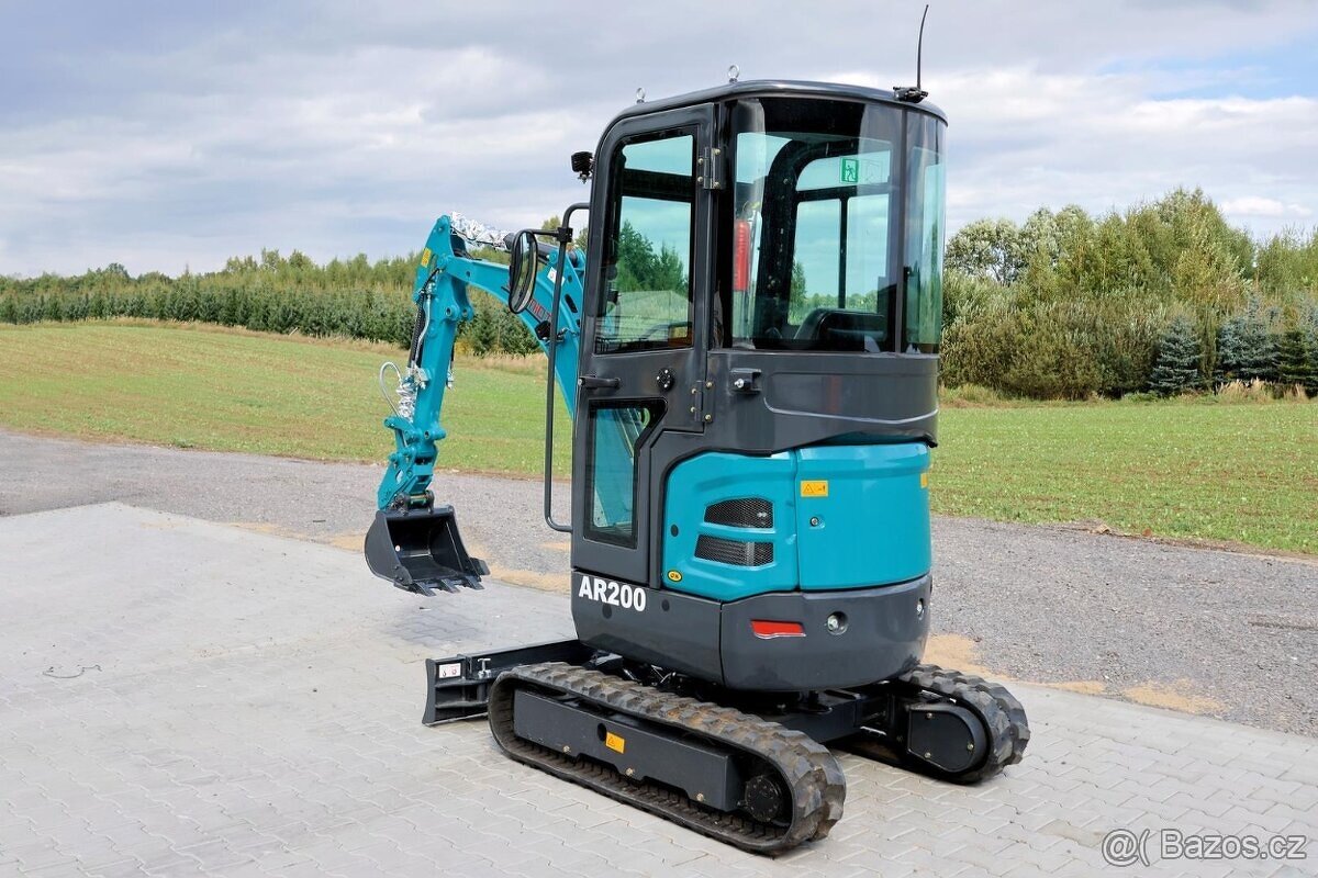 minirypadlo, minibagr, bagr Schmidt AR 200