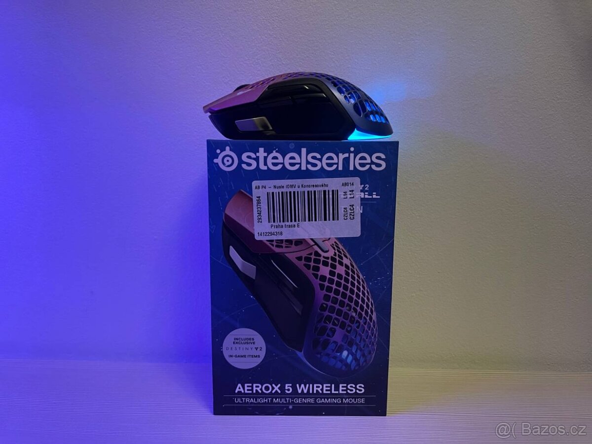 Steelseries Aerox 5 Wireless Destiny 2 Lightfall