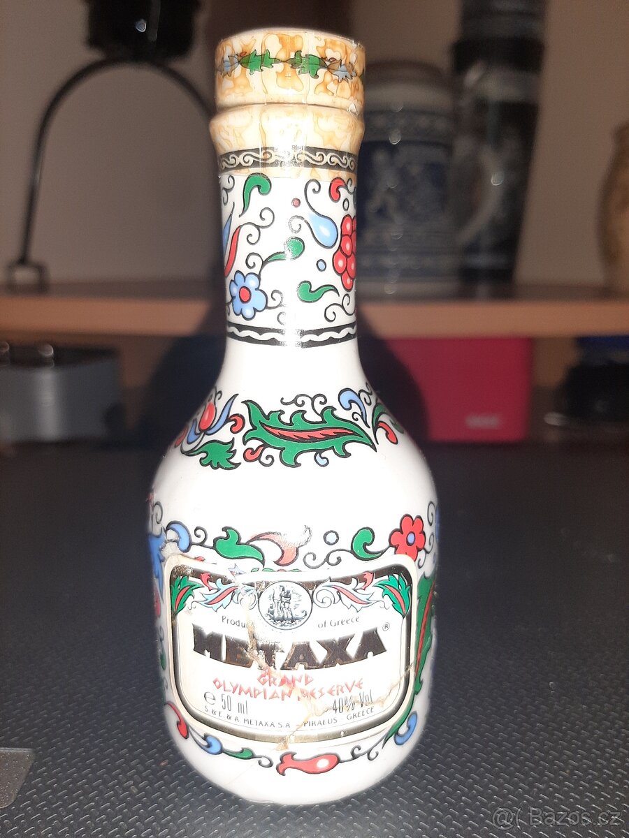 Poptávám mini lahvičku metaxa 40 yare