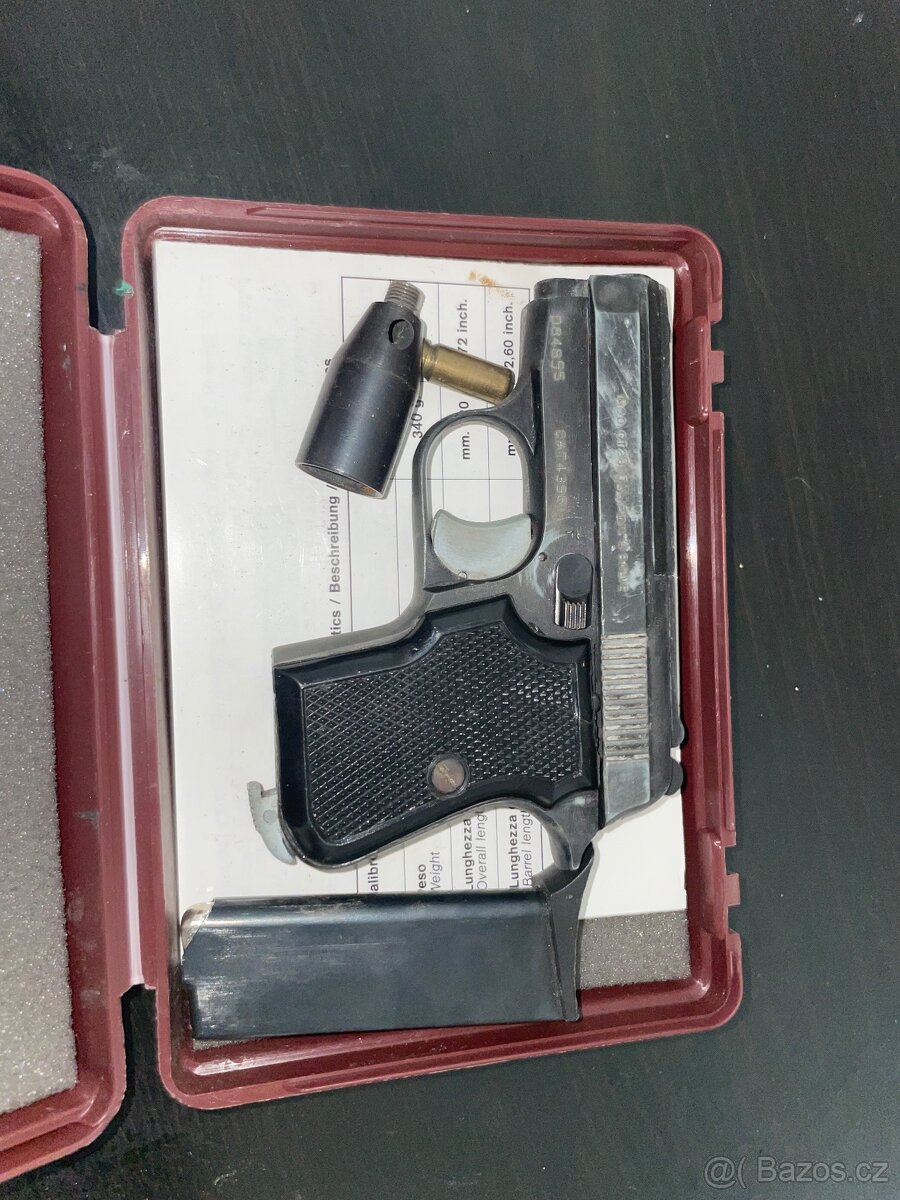 Tanfoglio plynová pistole bez nutnosti registrace