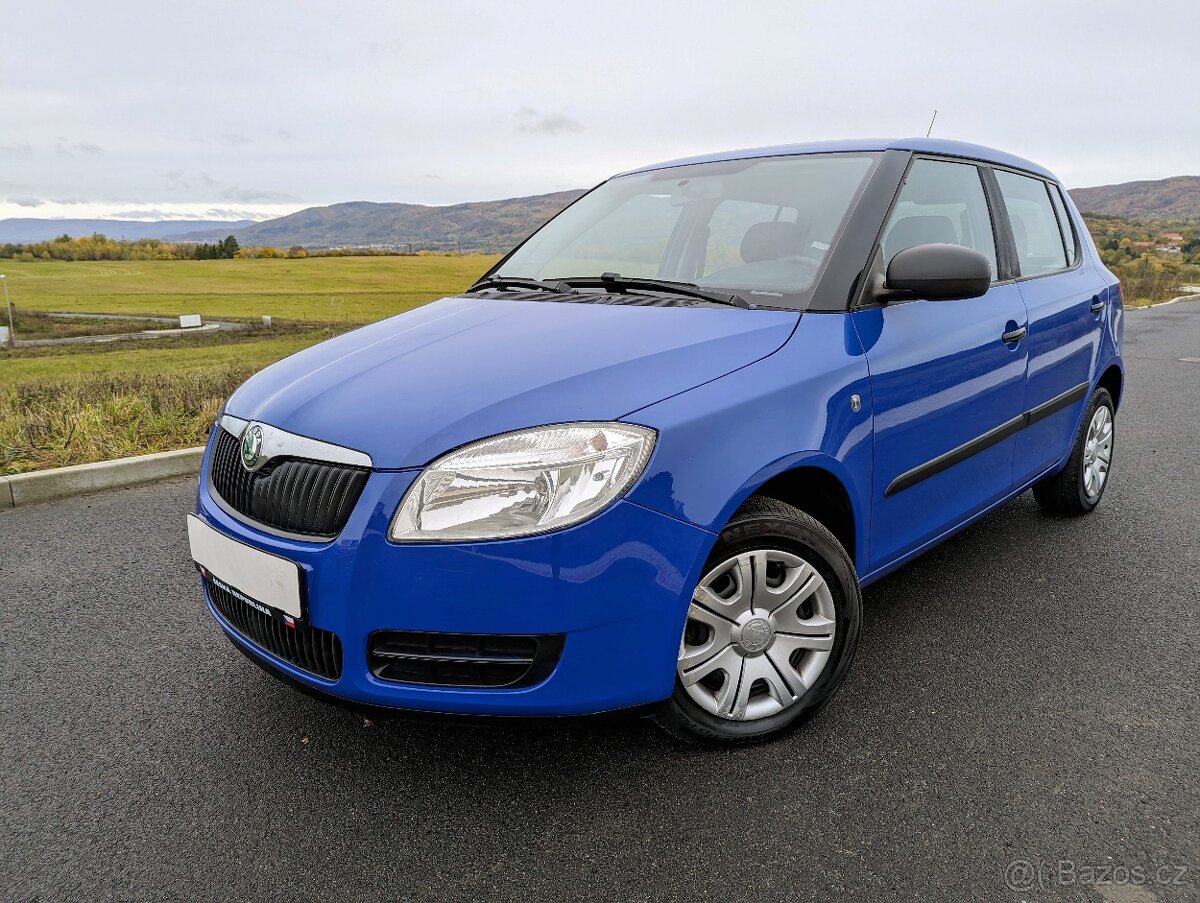 Škoda Fabia II 1.2i 2009, 124533km, nová TK, Serviska