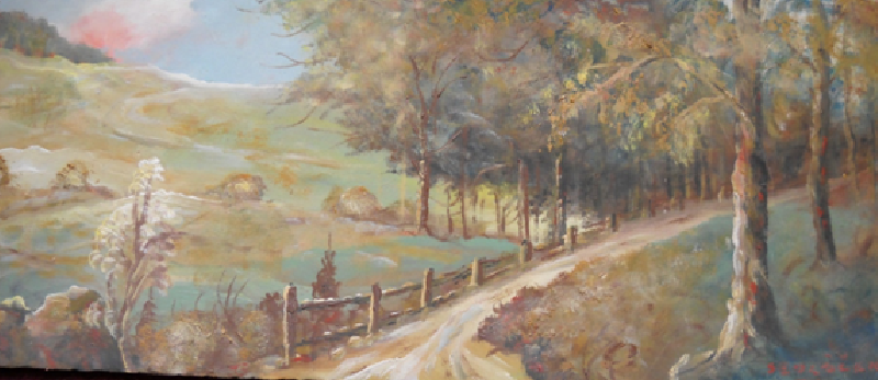 EMIL SEDLÁČEK - OBRAZ - KRAJINA