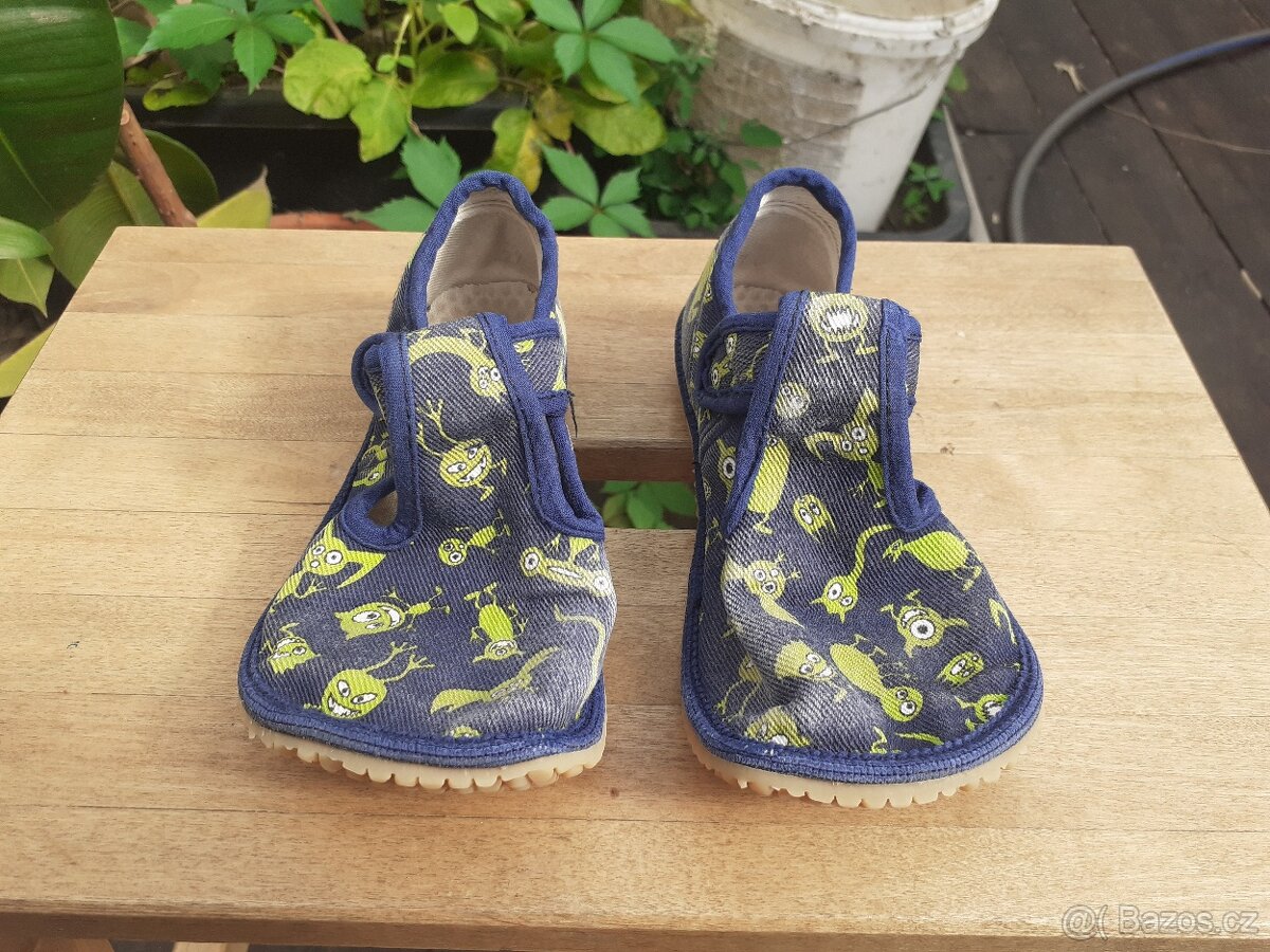 Beda barefoot přezůvky/bačkůrky vel. 27