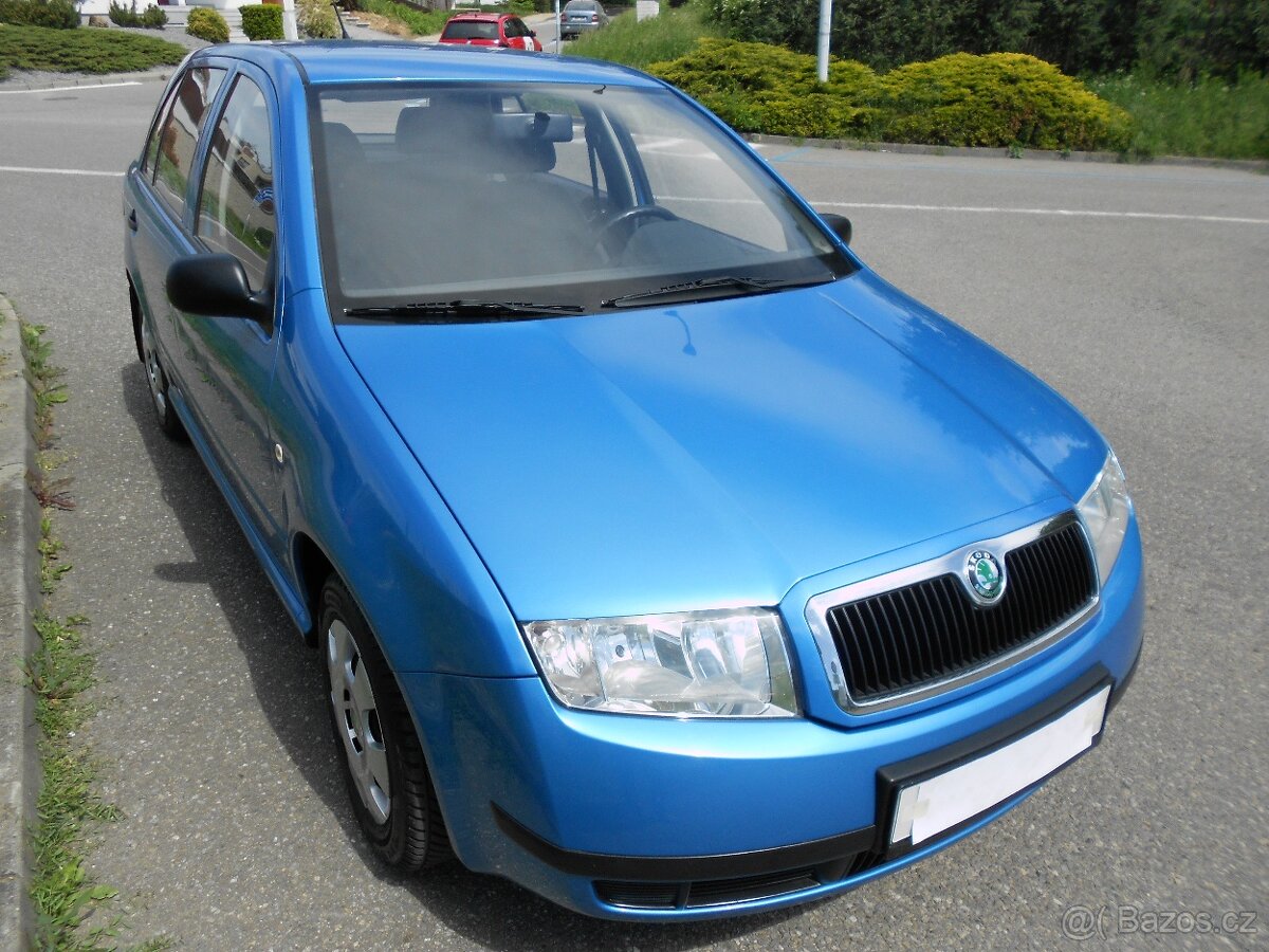 Škoda Fabiai 1.4 MPI naj. jen 70 tis.km zánovní stav.