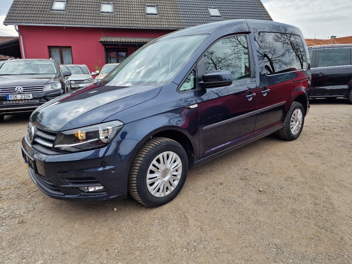 Volkswagen CADDY 2,0TDI WEBASTO VÝHŘEV OKNA