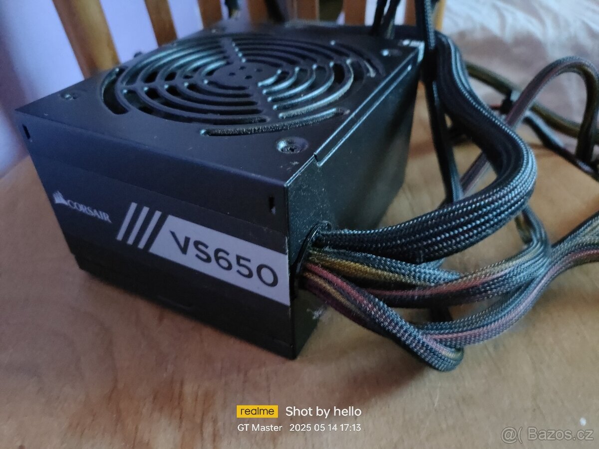 Zdroj 650W Corsair na prodej 100% funkční