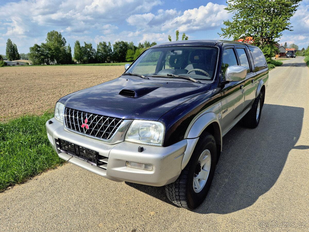 Mitsubishi L200 2.5 TD, 1.MAJITEL, NOVÁ STK, TAŽNÉ