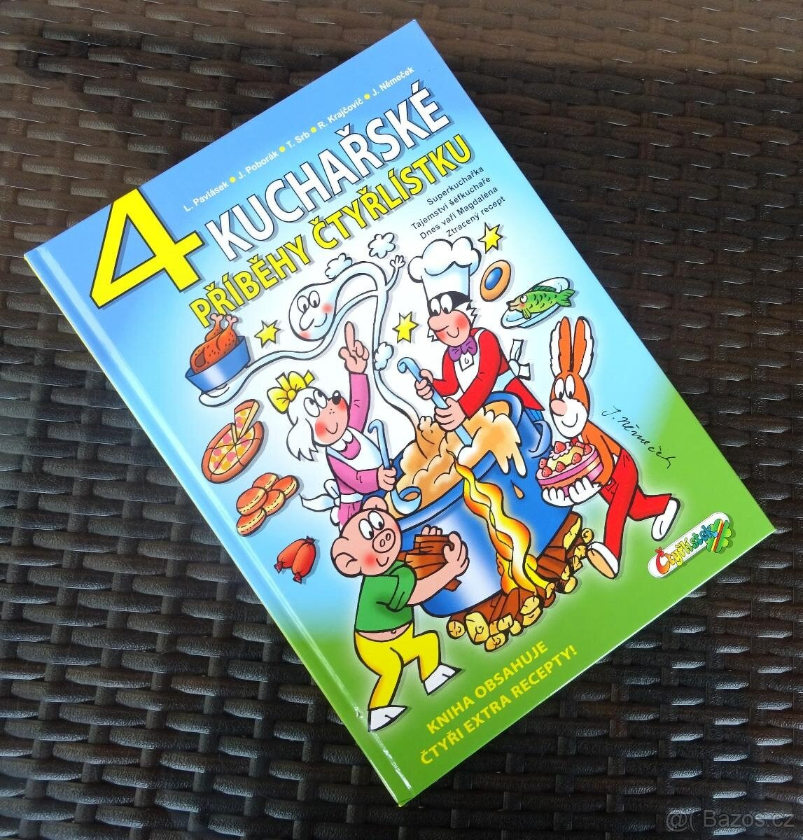 4 kuchařské příběhy Čtyřlístku