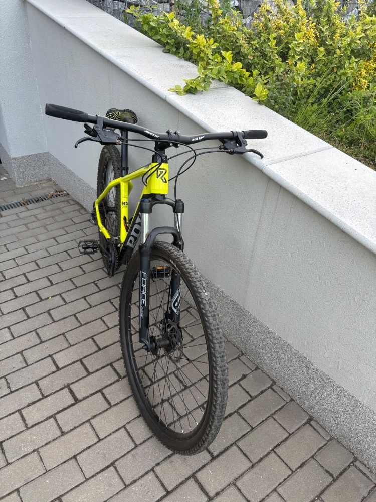 Horské kolo RDX SL žluté 3x8 převodů, hydraulické brzdy
