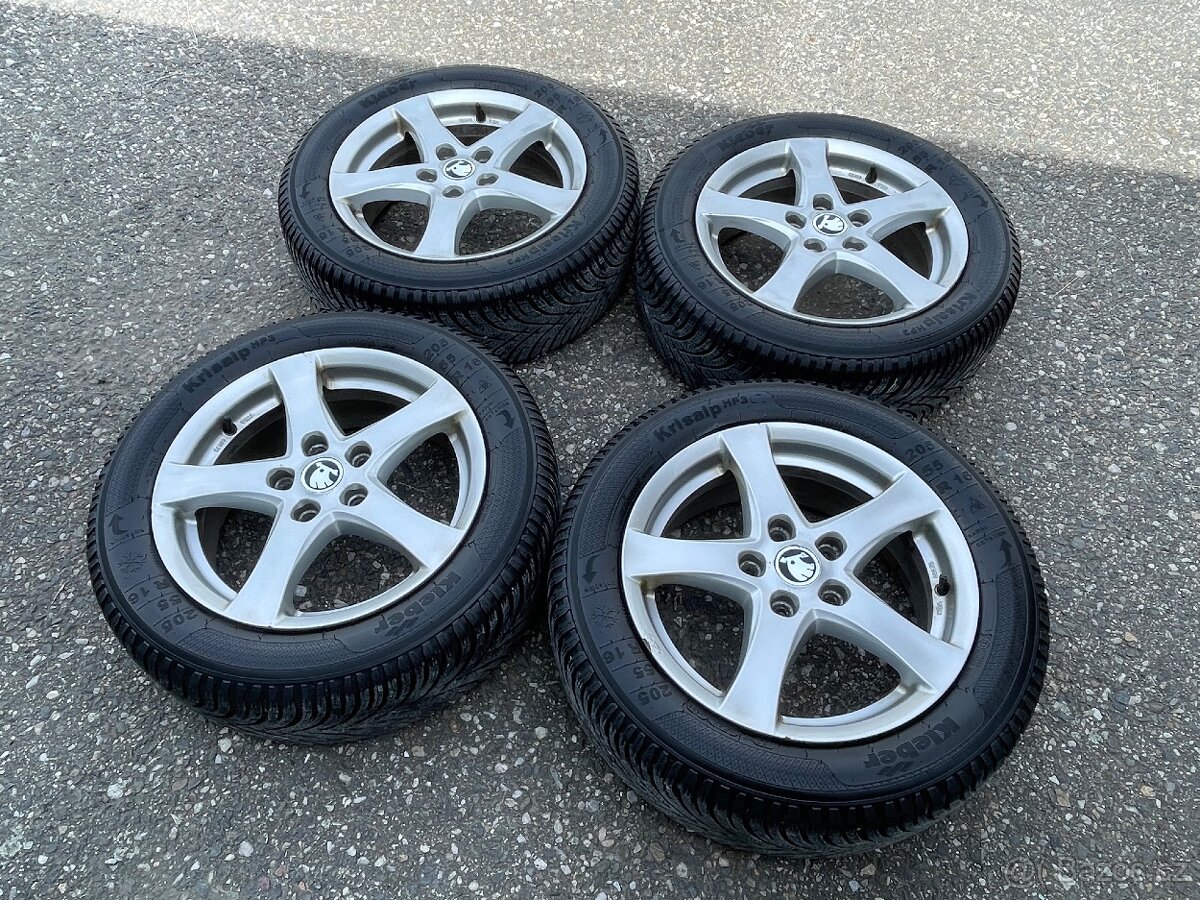 Zimní kola 205/55r16 Škoda Vw Seat