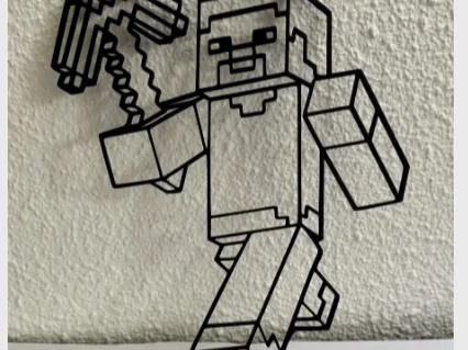 Minecraft Steave ornament