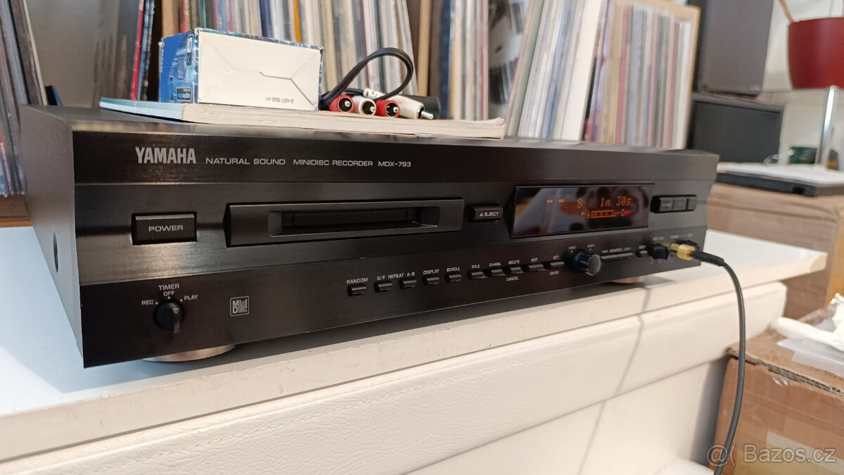 YAMAHA MDX-793 Stereo Minidisc Recorder + Příslušenstvi