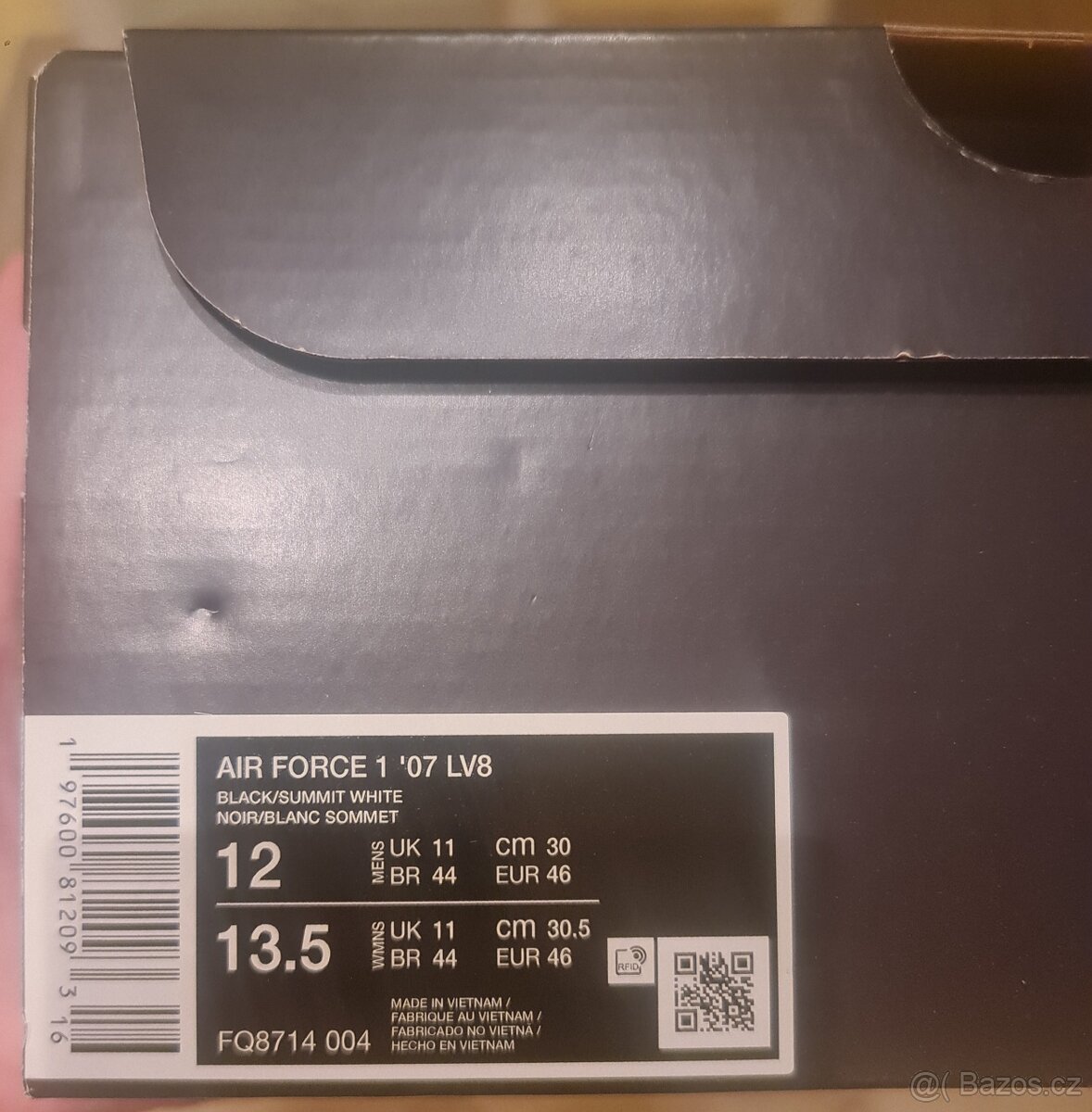 Predám Nike air force 1 07 LV8 black