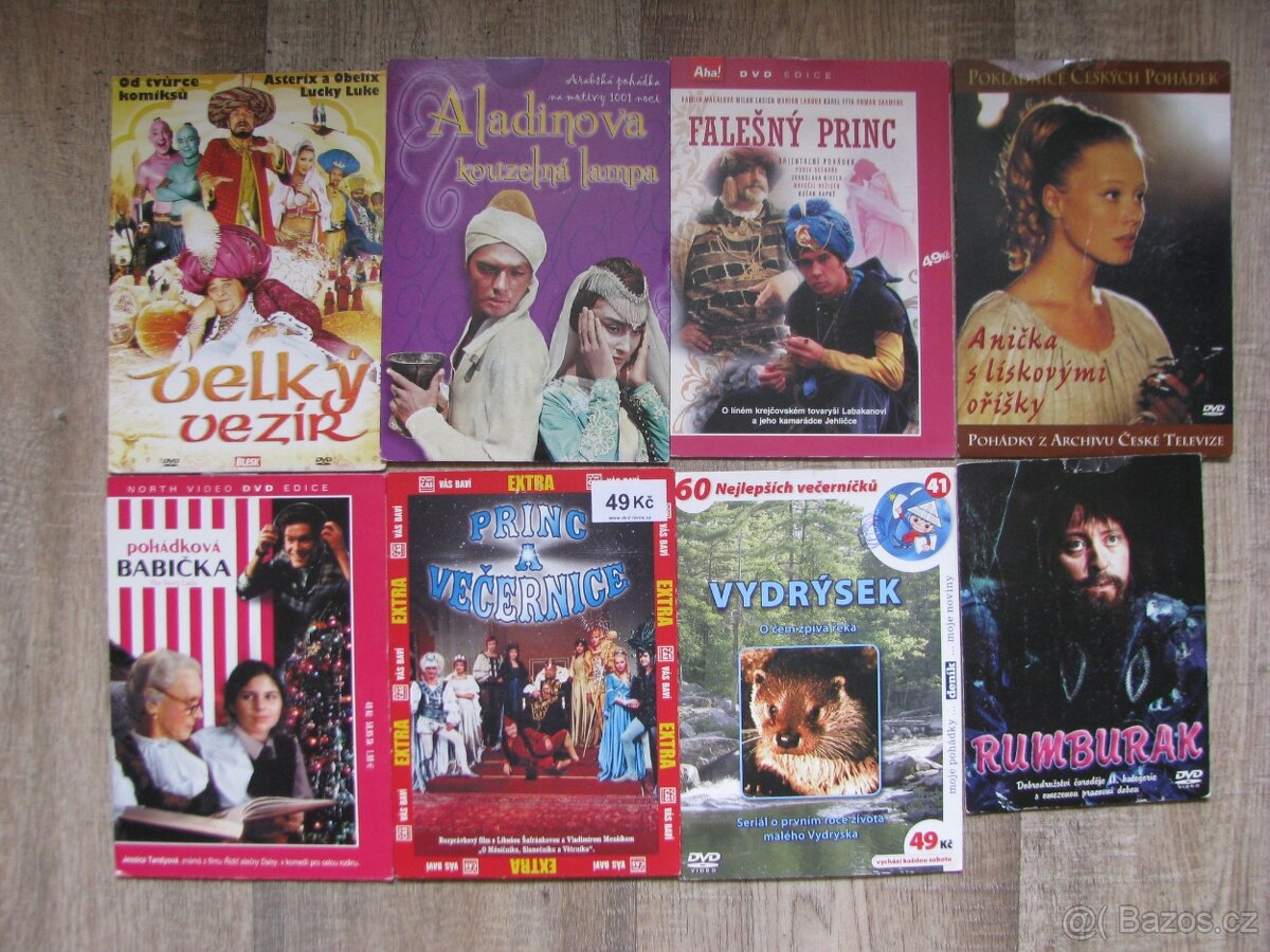 DVD Hudební, Pohadkové