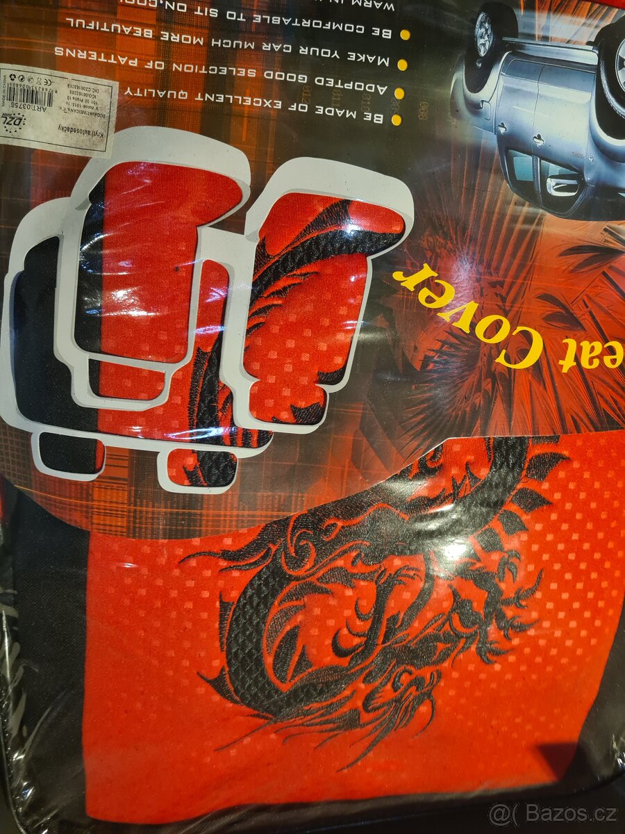 Tuning červené potahy univerzální