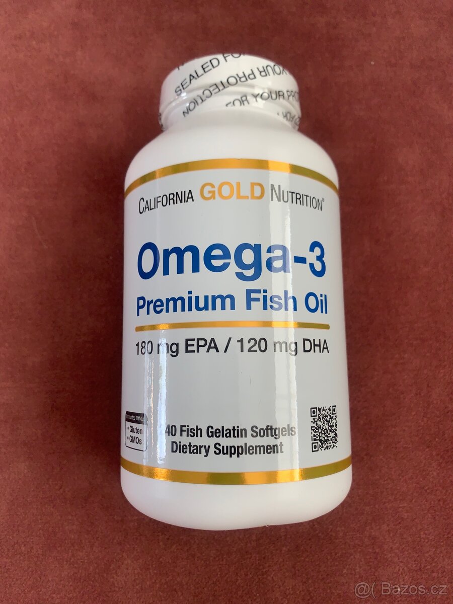 California Gold Nutrition Omega 3 (240 capsules)